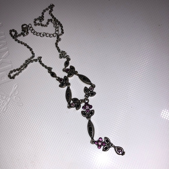 Antique amethyst necklace - Picture 2 of 10